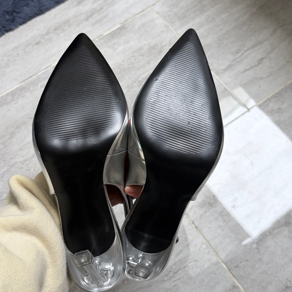 NWOT Nine West Felina Pointy Toe Slingback Pumps - Picture 4 of 5